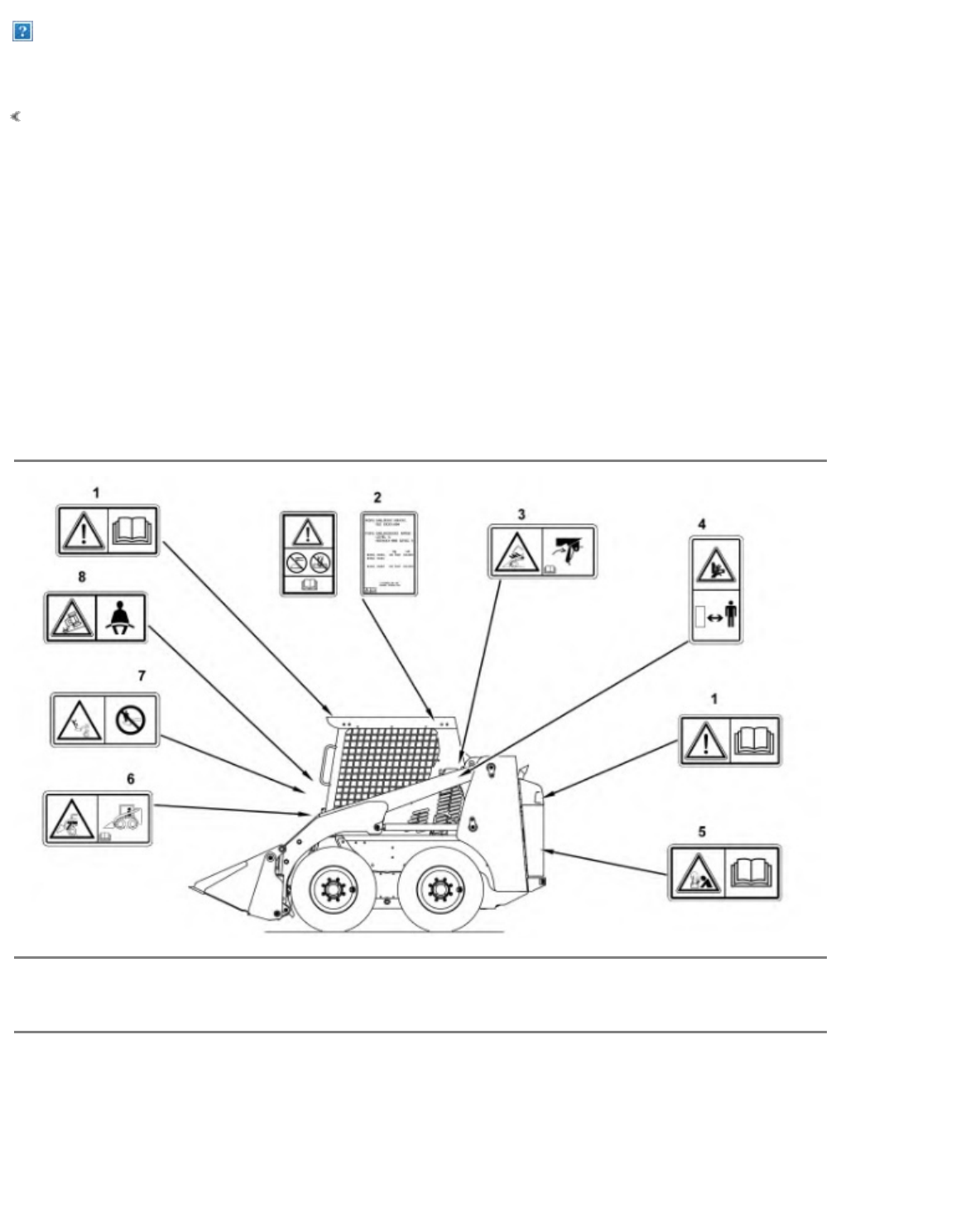 CAT 226B SKID STEER LOADER MJH Operation and Maintenance Manual Page 9