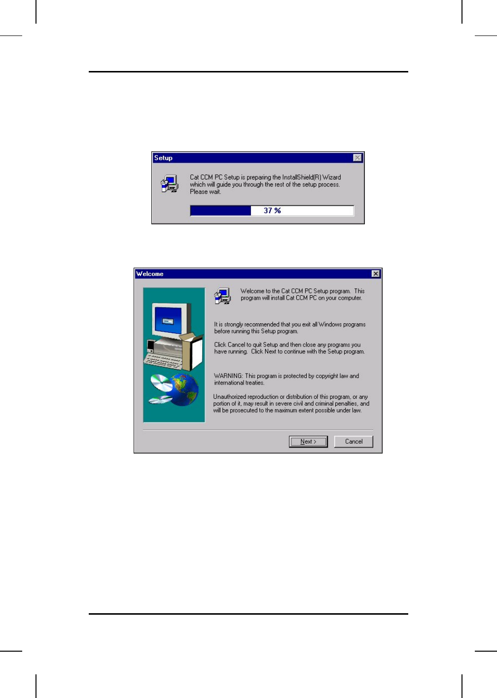 Caterpillar Customer Communication Module PC Page 16 of 113 CCM CAT