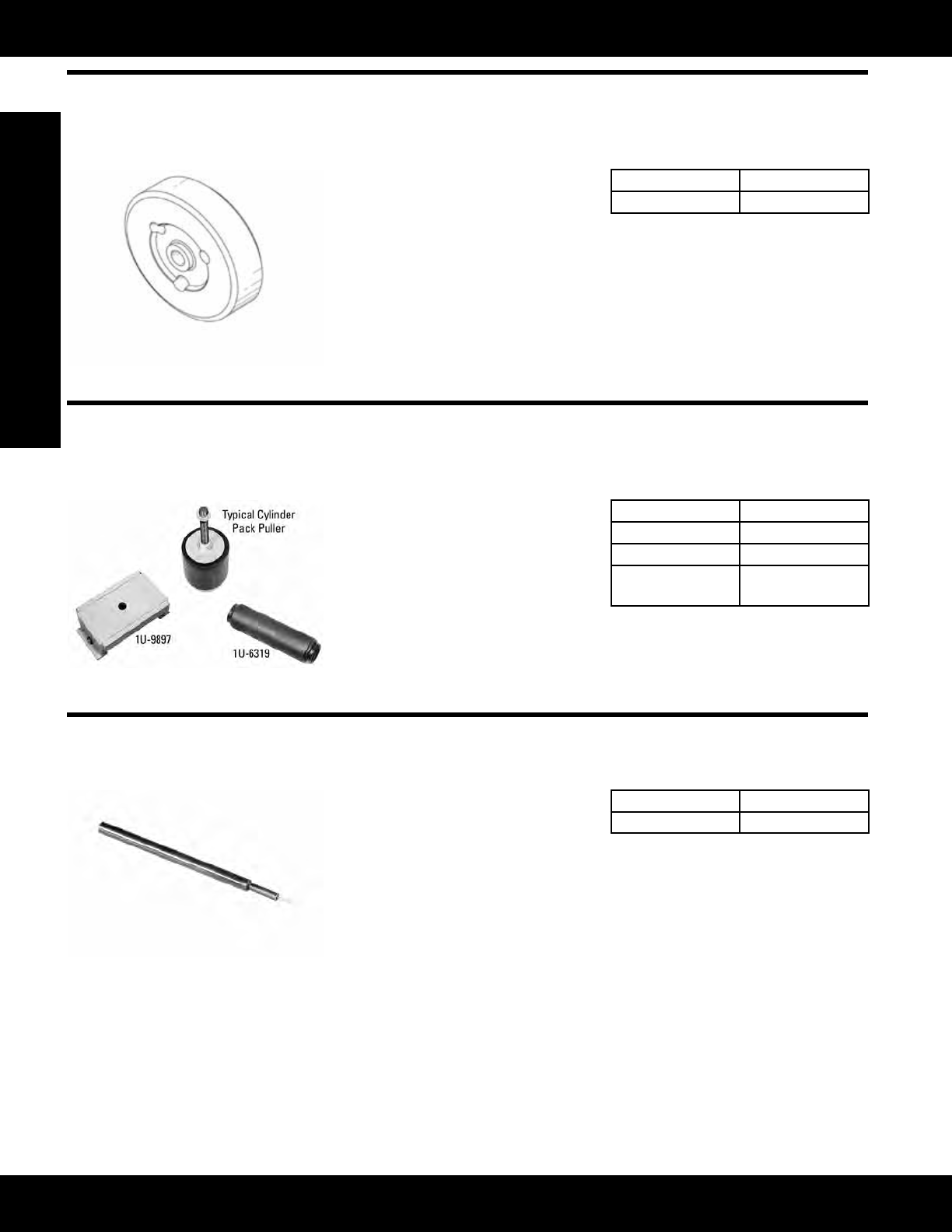 Caterpillar Engine Tools Cat Overhaul 3512 Page 98 of 420 Tools CAT