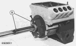 sebr0540a07051 3208 INDUSTRIAL ENGINE - Fuel Injection Pump Housing 3208 engine 3208